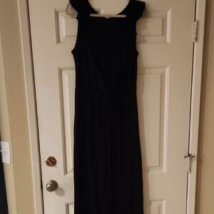 Caution To The Wind Black Maxi Dress